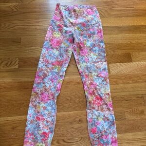 Lululemon floral leggings